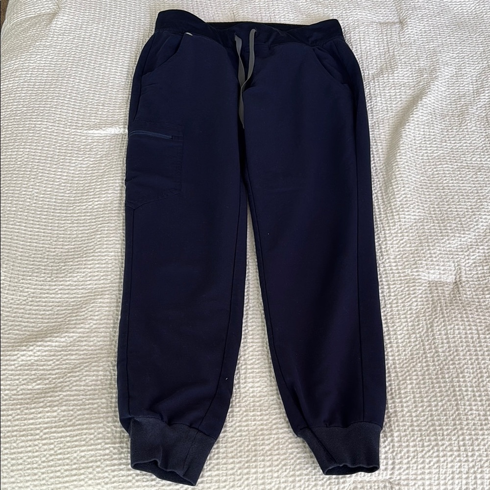 Women’s Figs Scrubs Joggers Navy